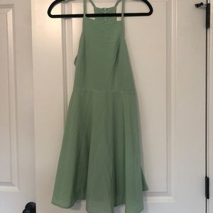 Lulu’s green summer dress